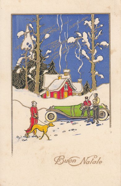 Buon Natale 1933.Postcards 4